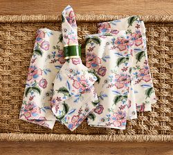 Enamel Band Napkin Rings - Set of 4