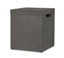 Arbor Rectangular Propane Tank Storage Cover and Side Table(18")