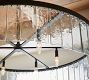 Windham Recycled Glass Tile Round Chandelier (42")