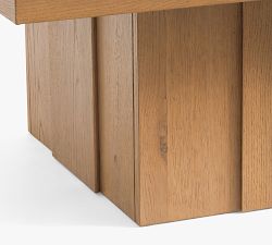 Aldon Rectangular Plinth Coffee Table (58")