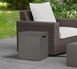 Arbor Rectangular Propane Tank Storage Cover and Side Table(18")