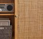 Channing Cane Tall 2-Piece Storage Cabinet (36")