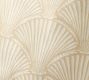 Shell Printed Outdoor Pillow