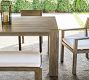 Rockport Metal Rectangular Outdoor Dining Table (76"-96")