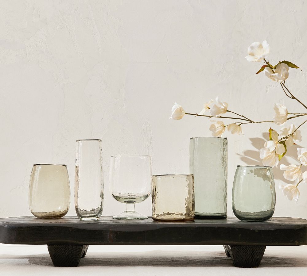 Hammered Glassware Collection by Pottery Barn