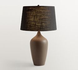 Theo Ceramic Table Lamp (25")