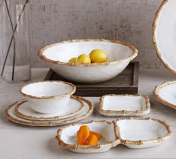 Bamboo Outdoor Melamine Salad Bowl