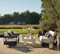 Malibu Metal Swivel Outdoor Lounge Chair