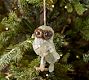 Golden Glam Owl Ornament