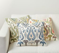 Yalla Embroidered Pillow Cover