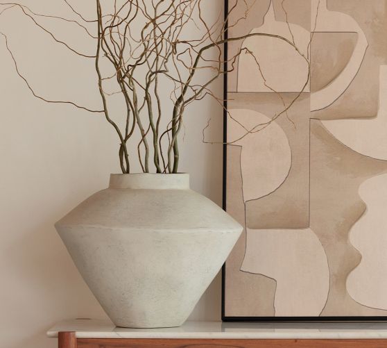 Nana White Vase