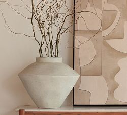 Nana White Vase