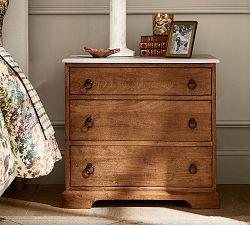 Scarlett Marble Nightstand (28")