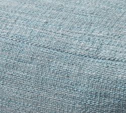 Woven Textured Pouf
