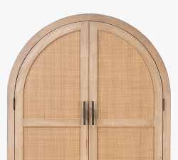 Dolores Cane Bar Cabinet (38")