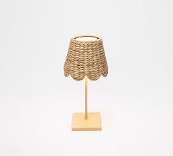 Zafferano Wicker Shade For Poldina Lights