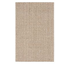 Open Box: Chunky Wool Jute Rug, 5' x 8' - Natural