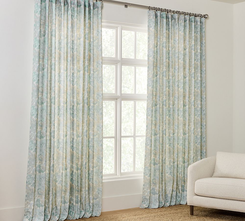 Cora Printed Curtain by Pottery Barn
