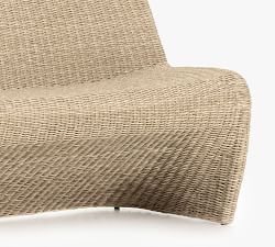 Encinitas Wicker Outdoor Dining Bench (50")