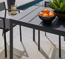 Fiji Metal Rectangular Outdoor Dining Table (72")