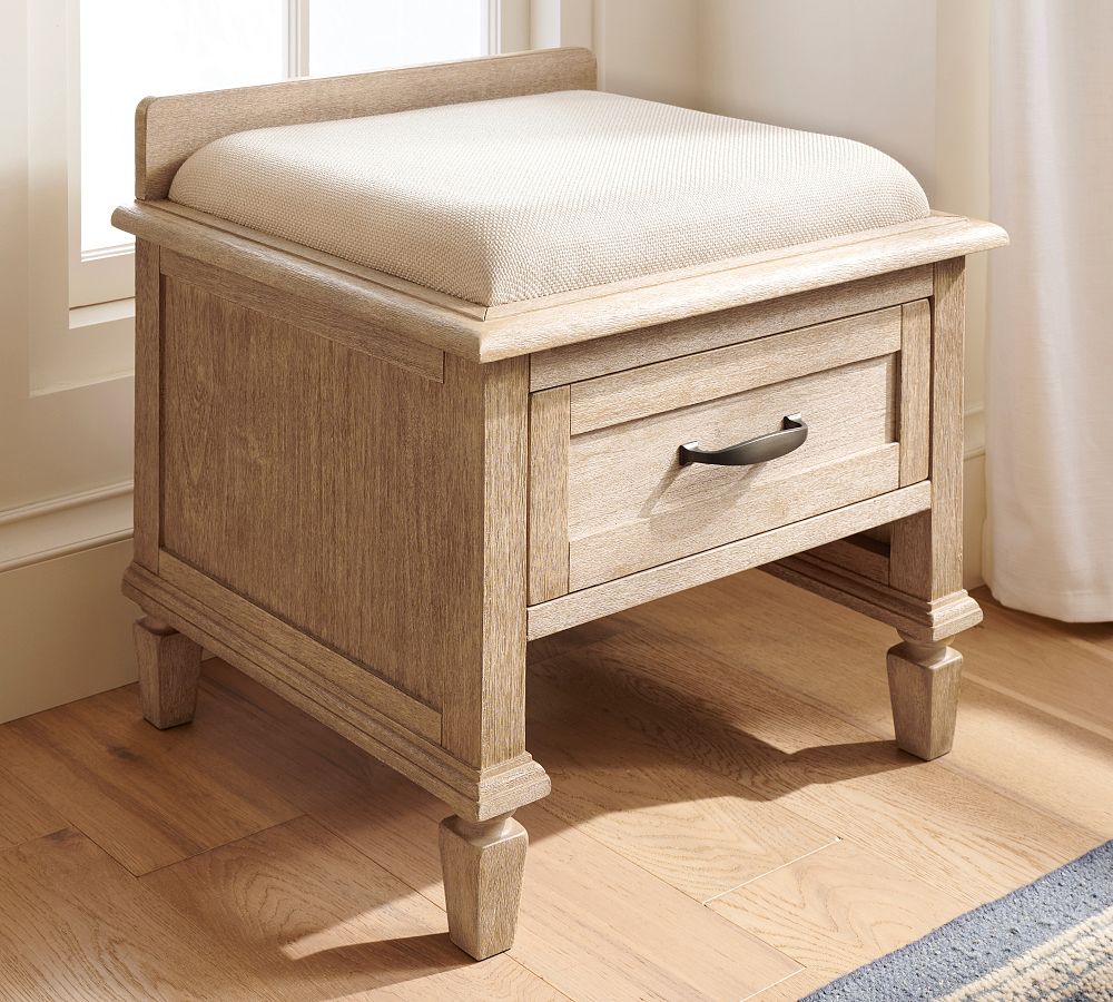 Sausalito Upholstered Dresser Seat by Michael Graves Design by Pottery Barn
