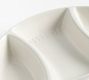 Football Stoneware Divided Serving Platter