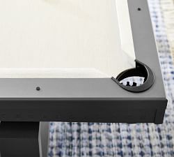 Indio Metal Outdoor Pool Table (98")