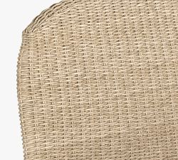 Encinitas Wicker Outdoor Dining Bench (50")