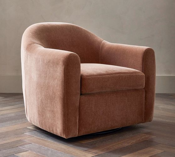 Gideon Swivel Chair by Pottery Barn