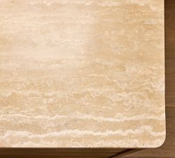 Kona Travertine Nightstand (26")