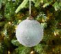 Light Blue German Glitter Ornament
