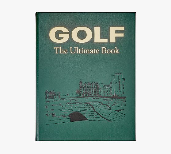 Ultimate Golf Book Leather-Bound Book
