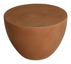 Cadence Concrete Round Outdoor Side Table (24")
