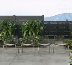 Dalhousie Rope Outdoor Dining Armchair, Set of 4