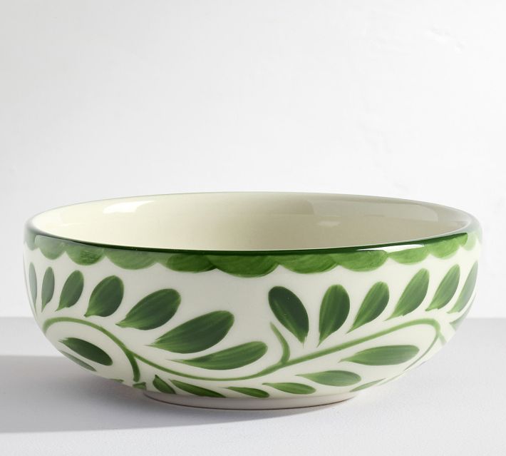 Puebla Porcelain Pasta Bowls - Set of 4 | Pottery Barn