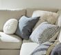 Cozy Handknit Round Pillow
