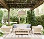 Marina Cane Outdoor Sofa (76")