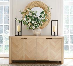 Rustic Brush Strokes Vase