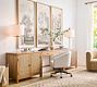 Channing Grand Cane Storage Console Desk (120")