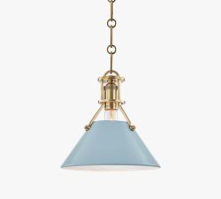 Jocelyn Flared Metal Pendant (10"-16")