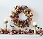 Faux Pomegranate &amp; Pinecone Wreath &amp; Garland