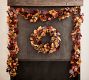 Faux Pomegranate &amp; Pinecone Wreath &amp; Garland