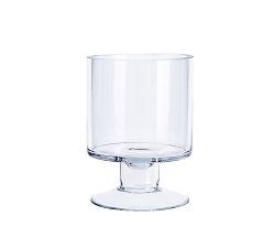 Glass Footed Vases