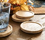 Travertine Marble Coasters - Set of 4 thumbnail 2