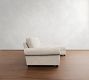Turner Roll Arm Chaise Sectional (107"&ndash;132")