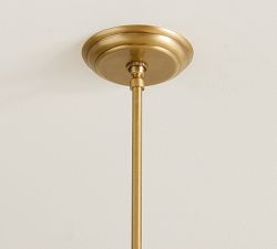 Oxford Metal &amp; Linen Round Chandelier (36"-50")