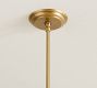 Oxford Metal &amp; Linen Round Chandelier (36"-50")