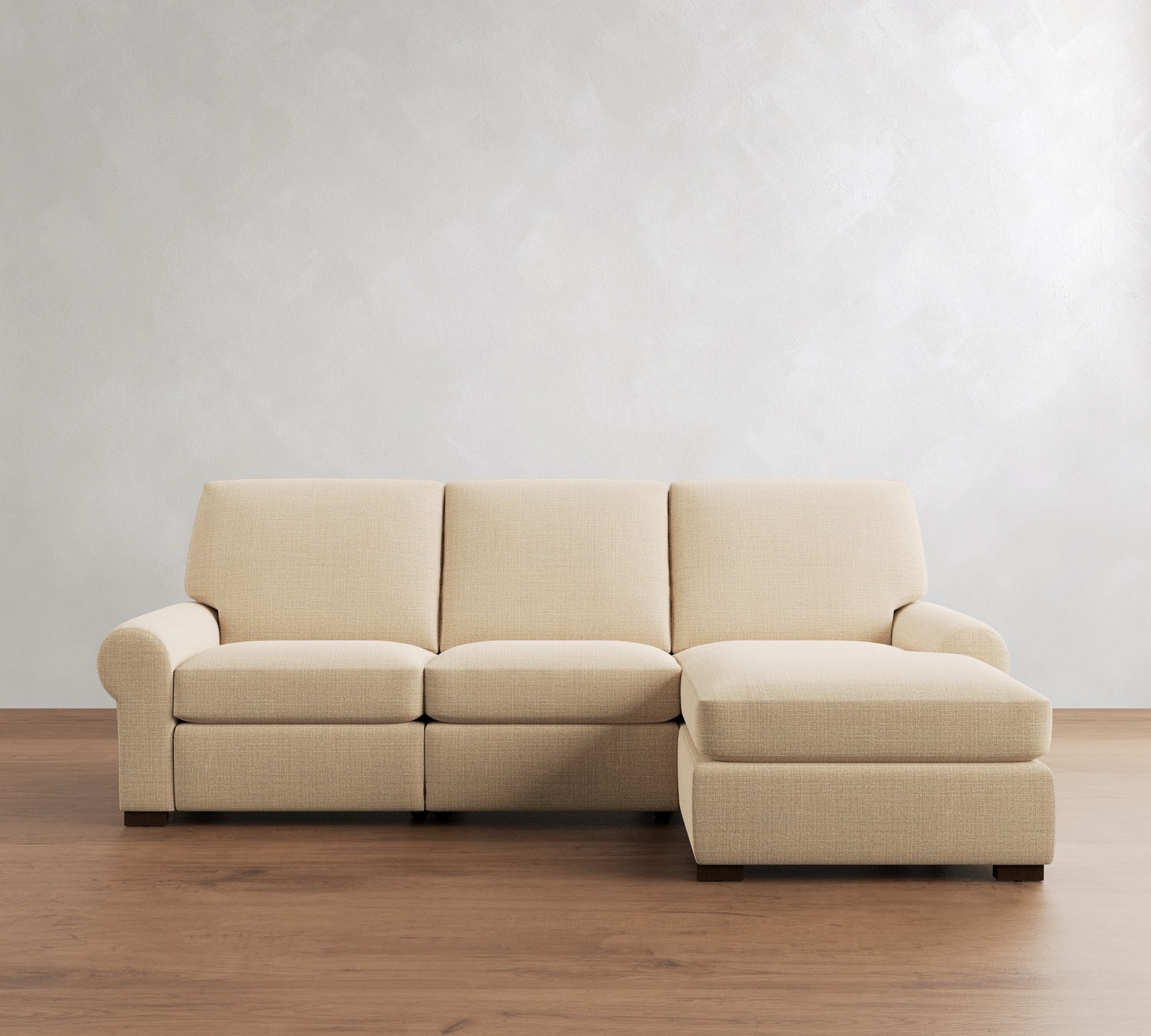Turner Roll Arm Power Reclining Chaise Sectional (105"&ndash;117") - thumbnail 9