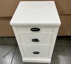 Open Box: Aubrey Modular Home Office File Cabinet Base (18"W x 31"H) - Dutch White
