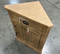 Open Box: Aubrey Modular Media End Cap Corner Base (28.5"W x 36"H) - Seadrift